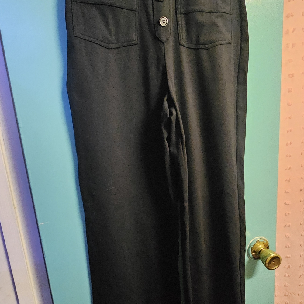 HALARA Women's Wide Leg Pants - NAVY